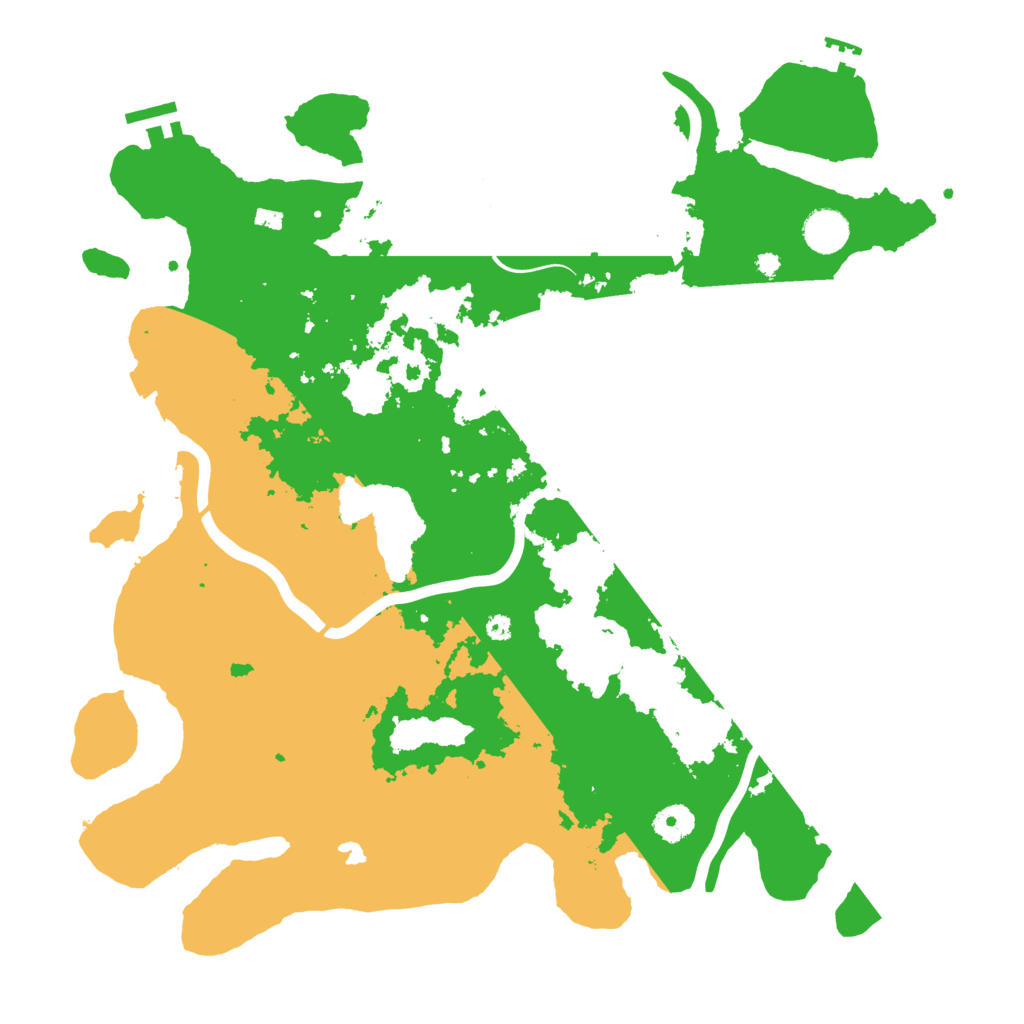 Biome Rust Map: Procedural Map, Size: 4000, Seed: 649794800