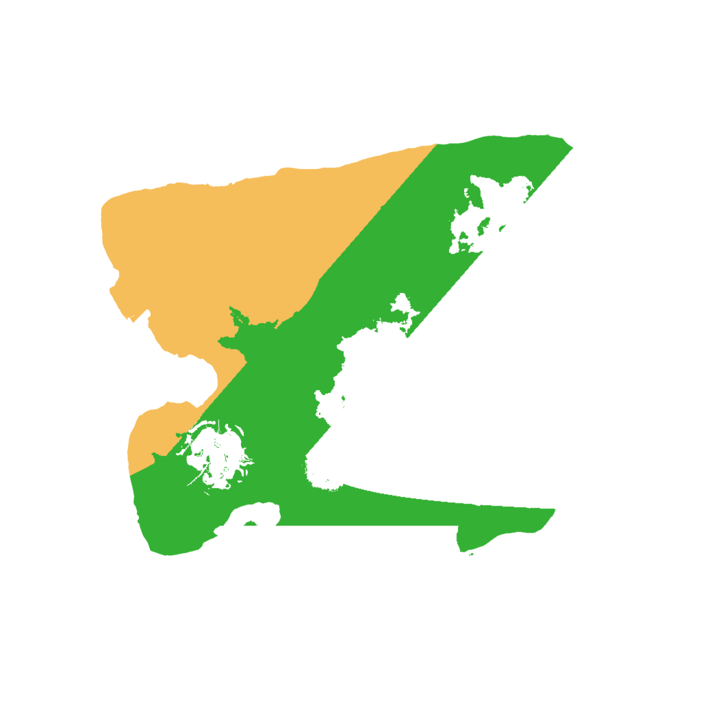Biome Rust Map: Procedural Map, Size: 2000, Seed: 2142131