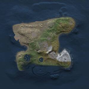 Thumbnail Rust Map: Procedural Map, Size: 2000, Seed: 2142131, 6 Monuments