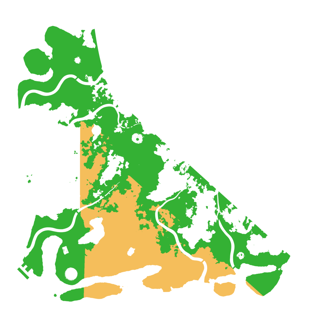 Biome Rust Map: Procedural Map, Size: 4500, Seed: 231464665