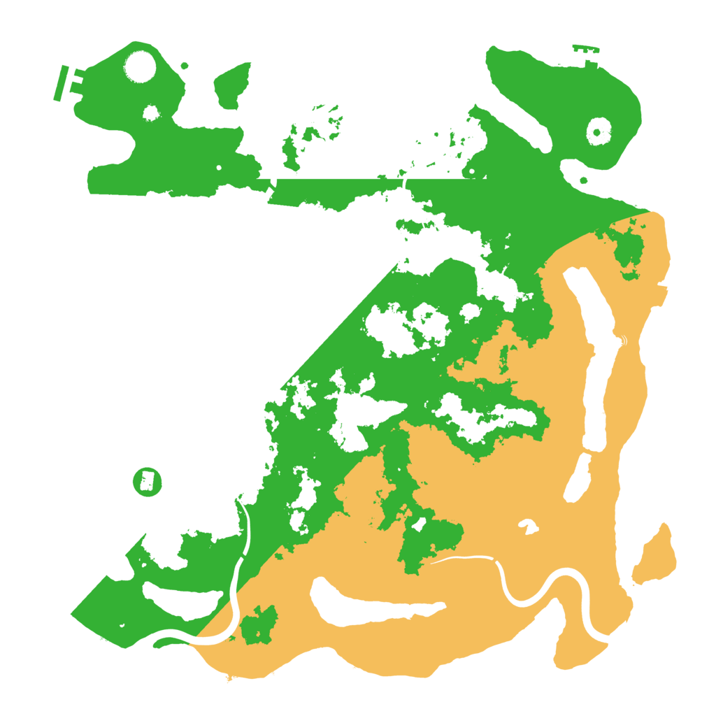Biome Rust Map: Procedural Map, Size: 4000, Seed: 1671764919