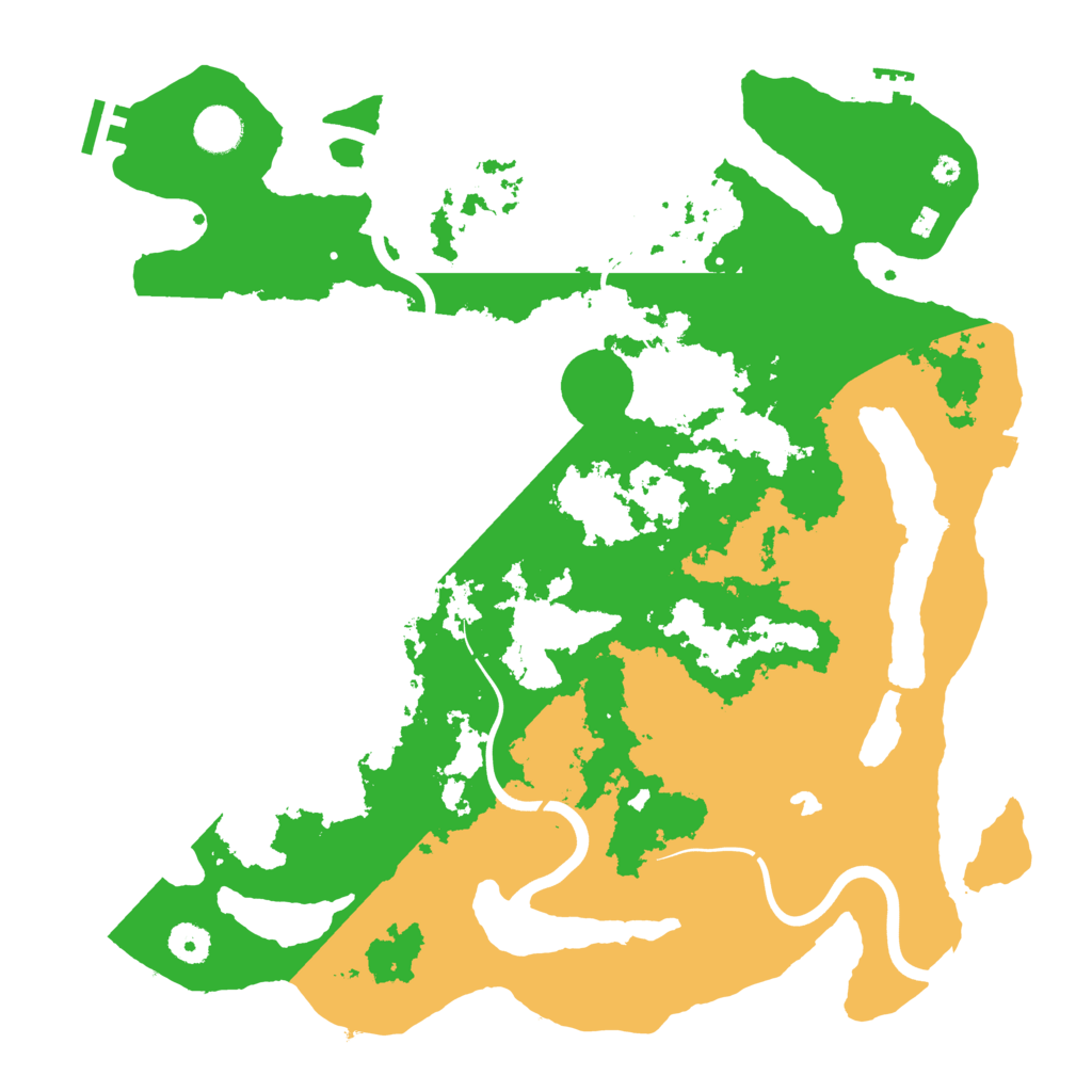 Biome Rust Map: Procedural Map, Size: 4000, Seed: 1671764919