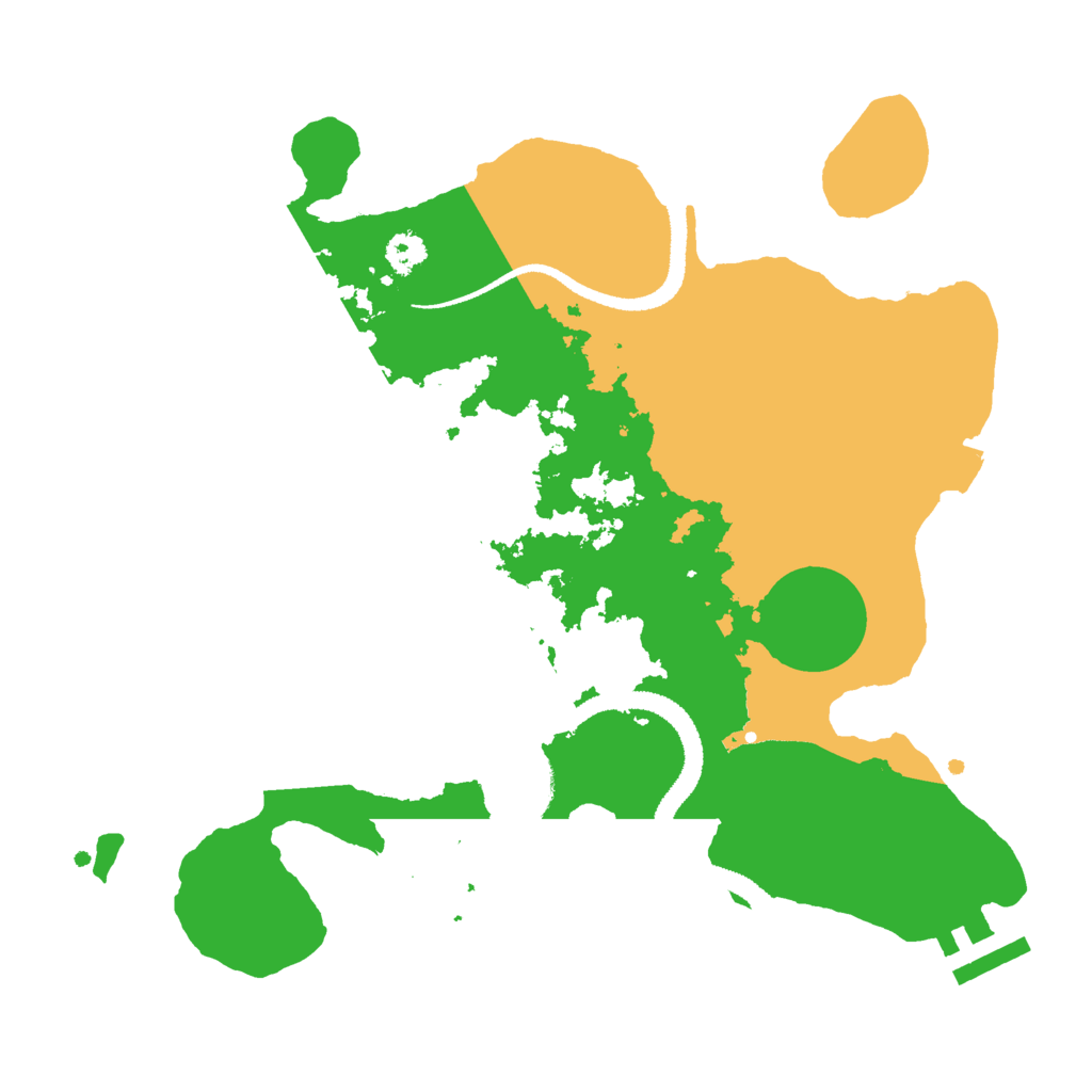 Biome Rust Map: Procedural Map, Size: 2750, Seed: 9877