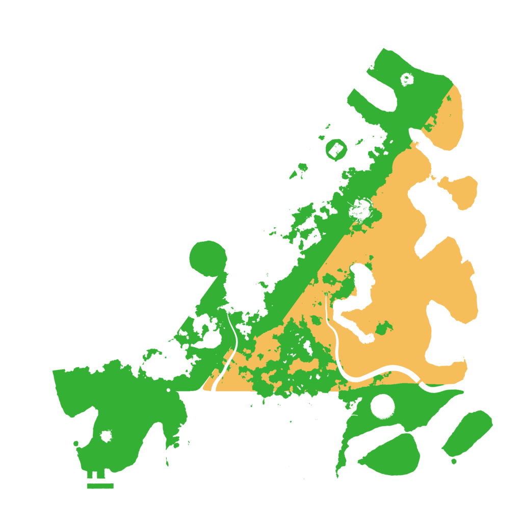 Biome Rust Map: Procedural Map, Size: 4000, Seed: 14651986