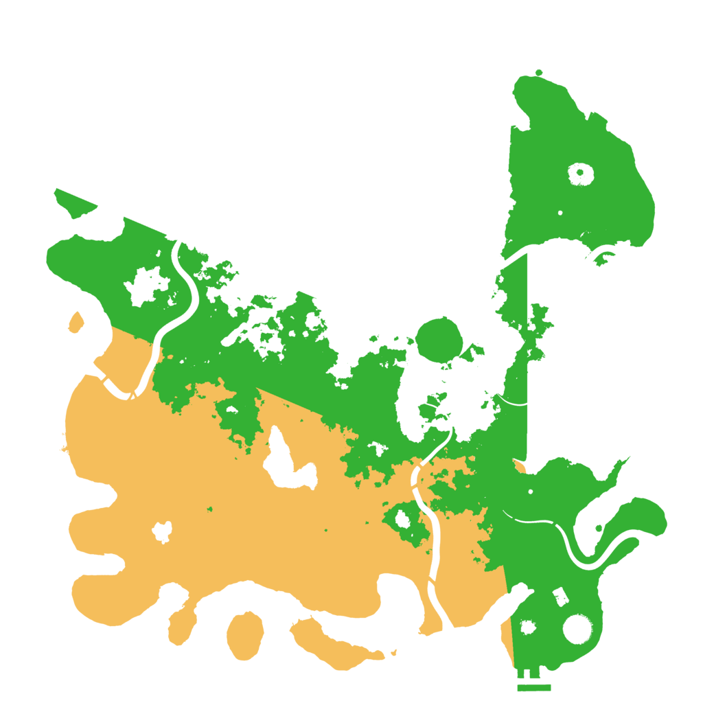 Biome Rust Map: Procedural Map, Size: 4250, Seed: 61050894