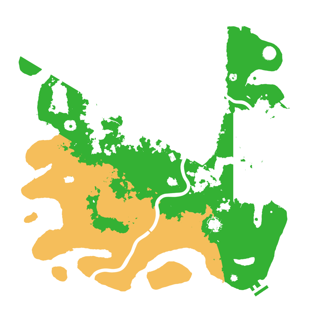 Biome Rust Map: Procedural Map, Size: 4000, Seed: 456453637