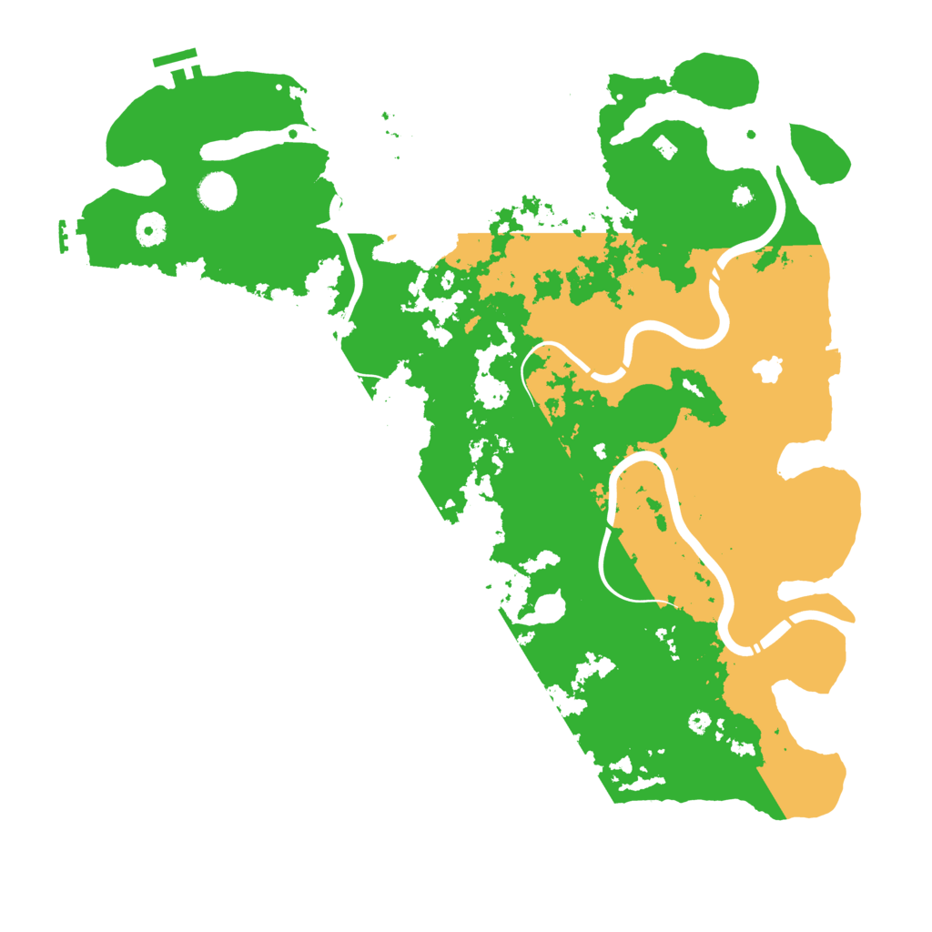 Biome Rust Map: Procedural Map, Size: 4250, Seed: 918941939