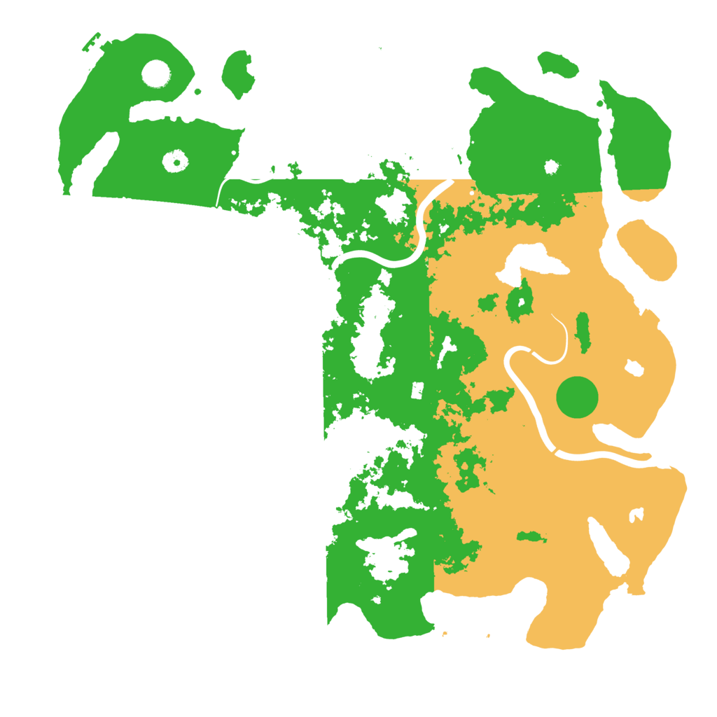 Biome Rust Map: Procedural Map, Size: 4500, Seed: 723411371