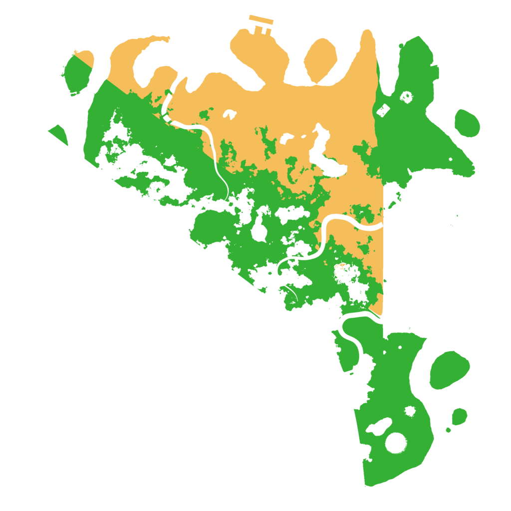 Biome Rust Map: Procedural Map, Size: 4250, Seed: 1078092831