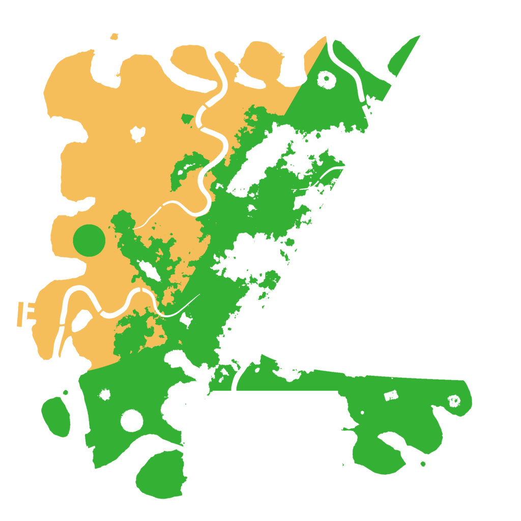 Biome Rust Map: Procedural Map, Size: 4250, Seed: 12586