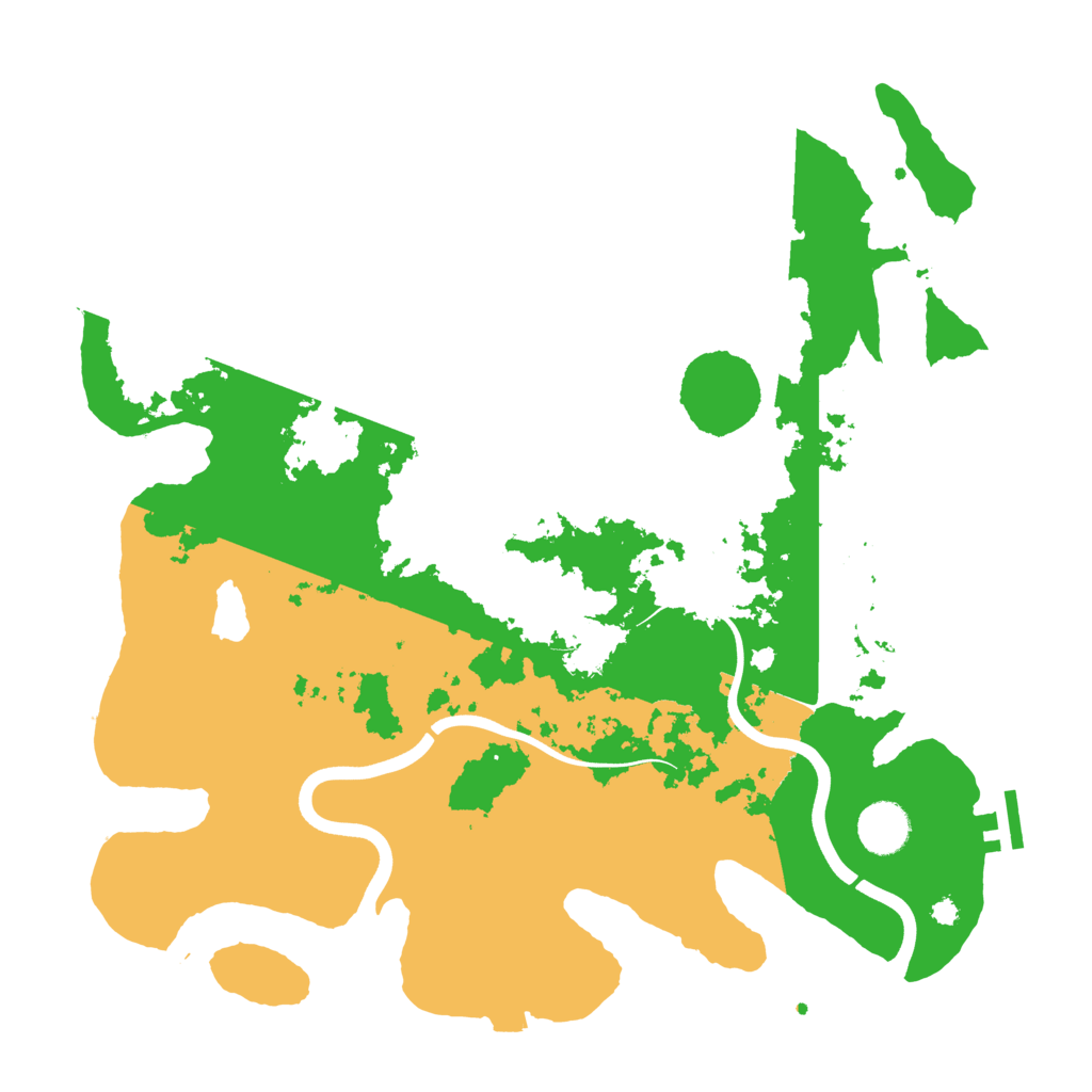 Biome Rust Map: Procedural Map, Size: 3750, Seed: 435036386