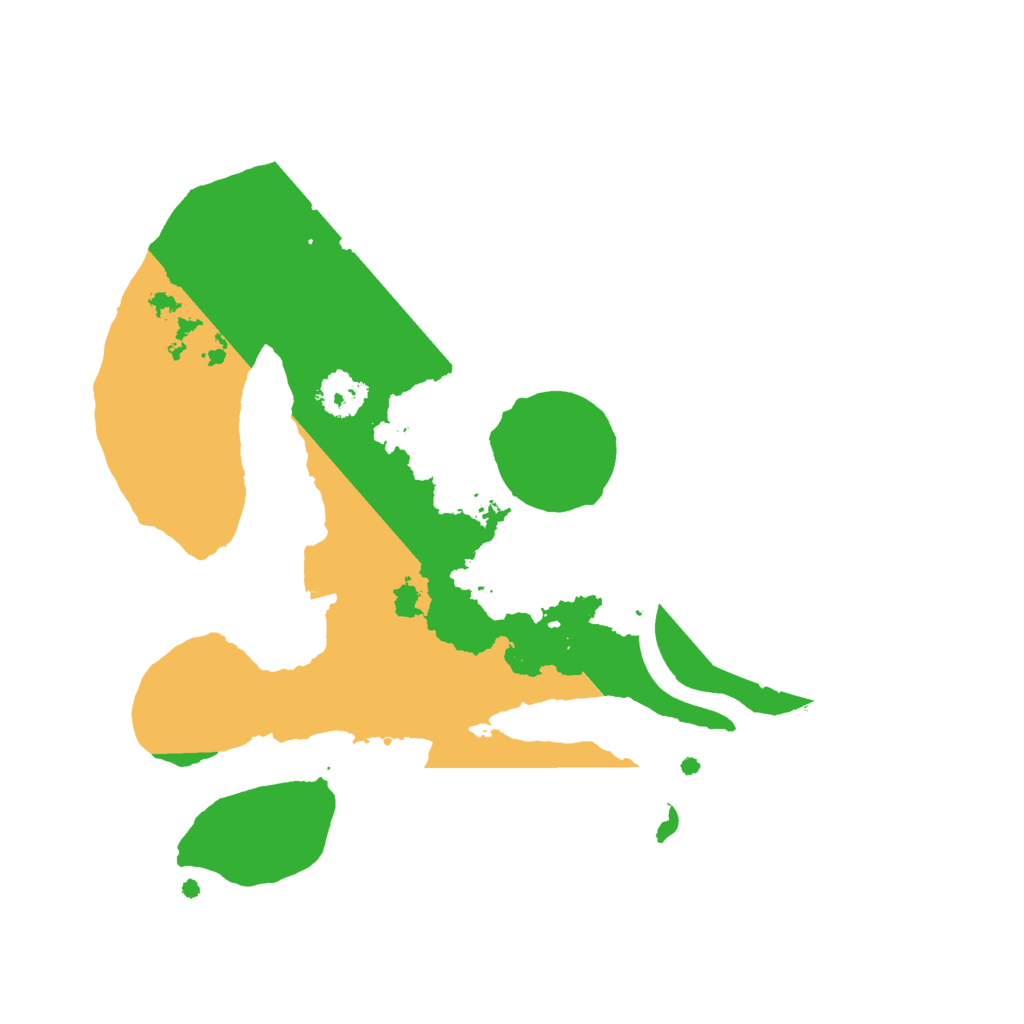 Biome Rust Map: Procedural Map, Size: 2250, Seed: 1036002585