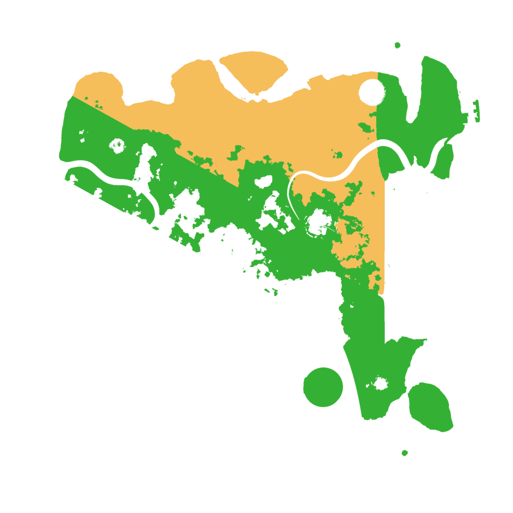 Biome Rust Map: Procedural Map, Size: 3500, Seed: 1603814170