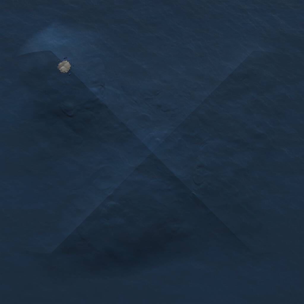 Rust Map: Procedural Map, Size: 1000, Seed: 791652115, 1 Monuments