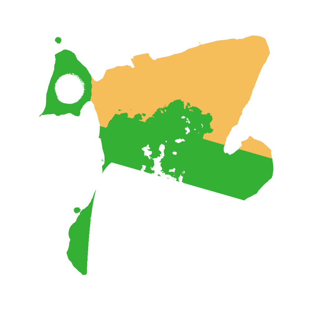 Biome Rust Map: Procedural Map, Size: 2000, Seed: 487471451