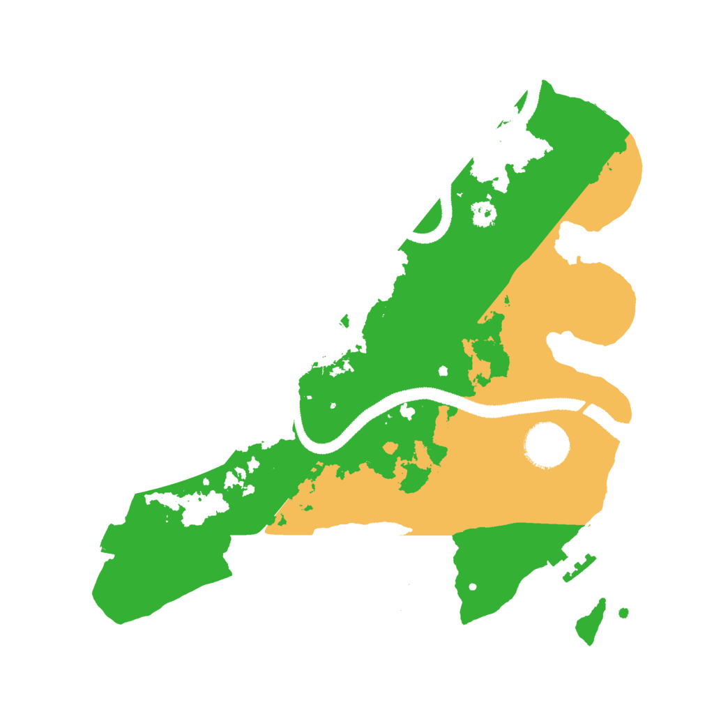 Biome Rust Map: Procedural Map, Size: 2800, Seed: 1589480373