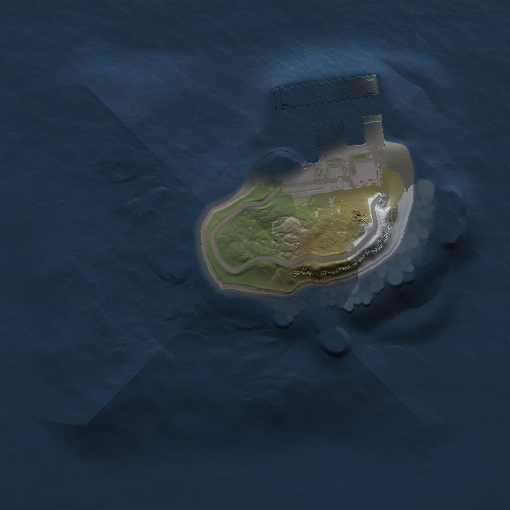 Rust Map: Procedural Map, Size: 1000, Seed: 356229029, 2 Monuments