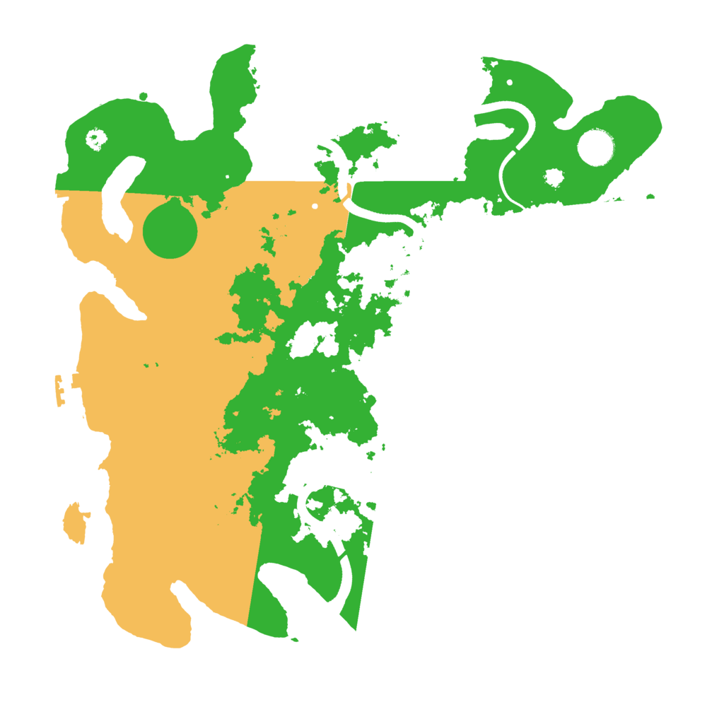 Biome Rust Map: Procedural Map, Size: 3500, Seed: 178221140
