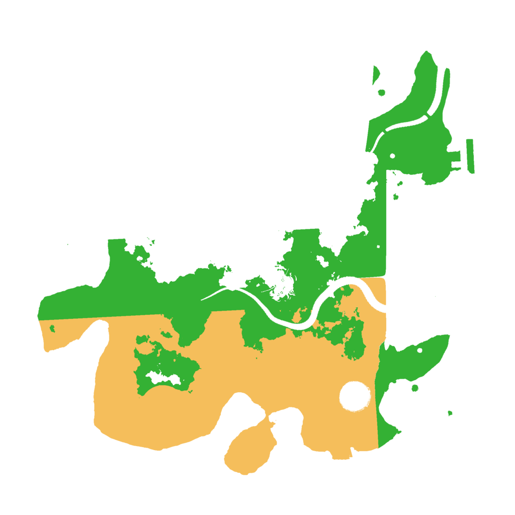 Biome Rust Map: Procedural Map, Size: 3000, Seed: 1609746028
