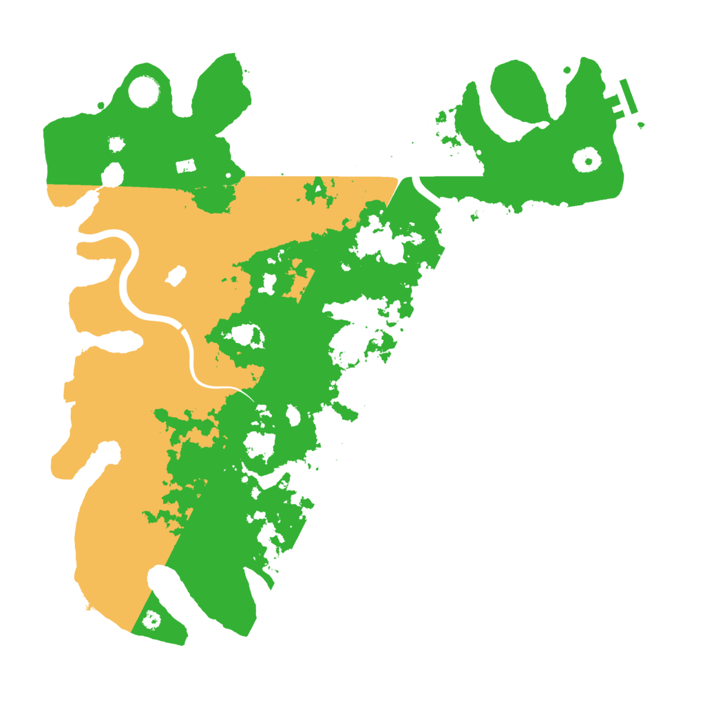 Biome Rust Map: Procedural Map, Size: 4000, Seed: 5674298