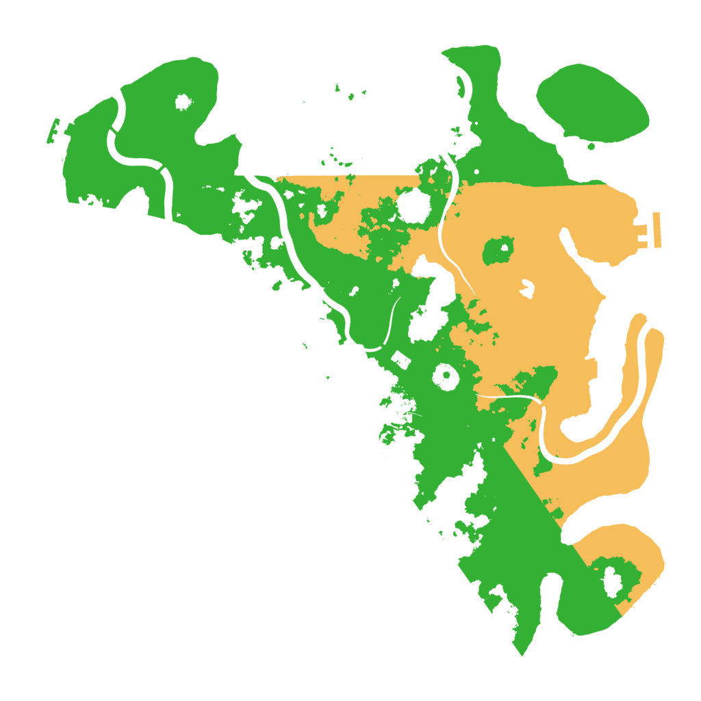 Biome Rust Map: Procedural Map, Size: 4000, Seed: 836523921