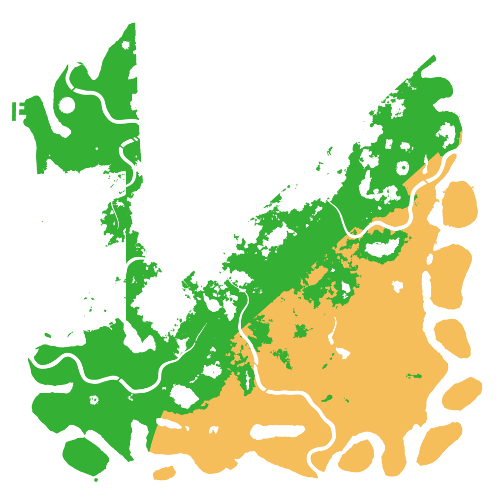 Biome Rust Map: Procedural Map, Size: 5500, Seed: 456433848