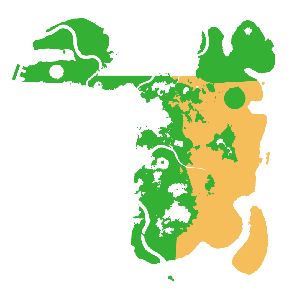 Biome Rust Map: Procedural Map, Size: 3750, Seed: 1893829676