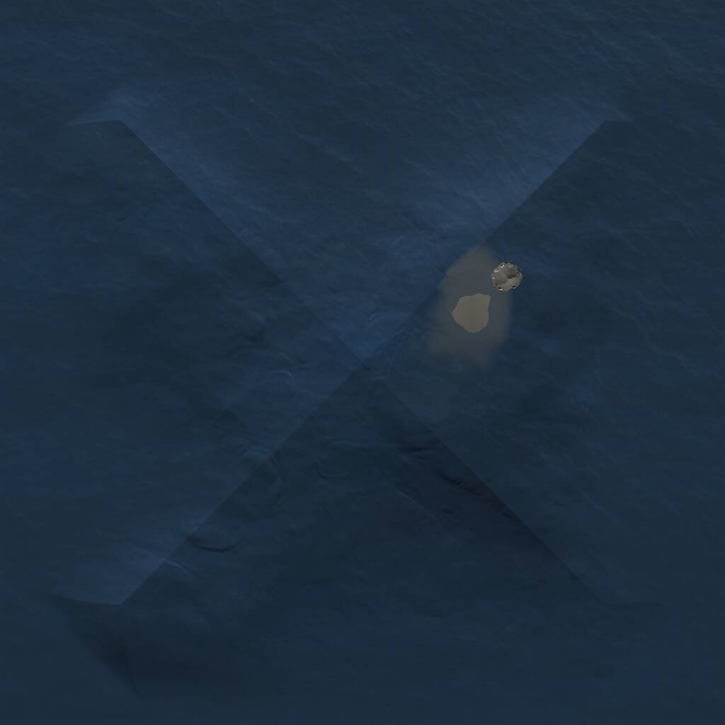 Rust Map: Procedural Map, Size: 1000, Seed: 712080395, 1 Monuments