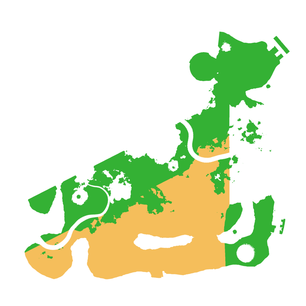 Biome Rust Map: Procedural Map, Size: 3000, Seed: 50759