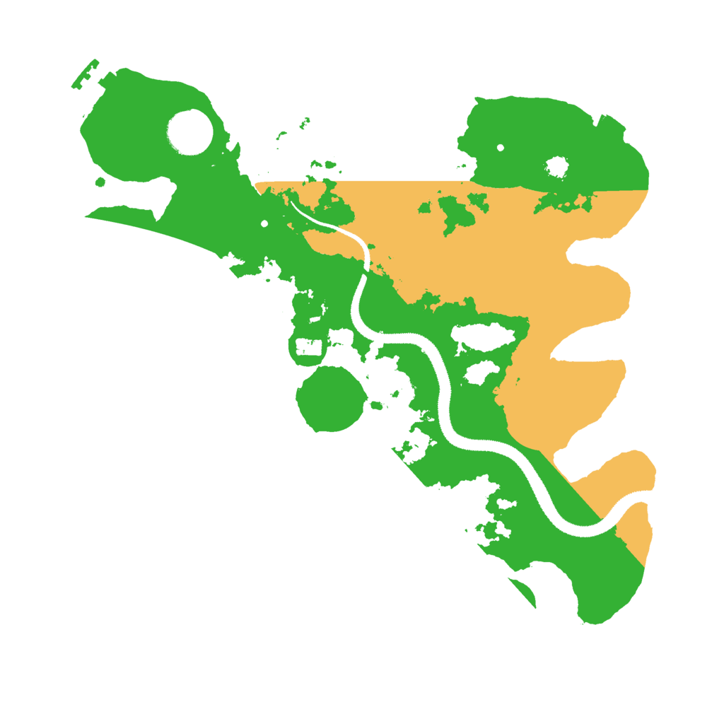 Biome Rust Map: Procedural Map, Size: 3000, Seed: 49137