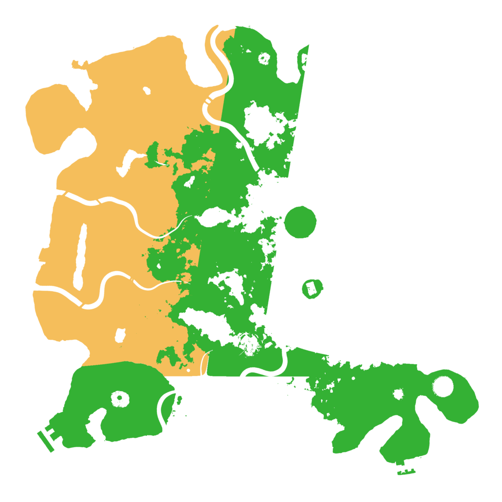 Biome Rust Map: Procedural Map, Size: 4250, Seed: 87599317