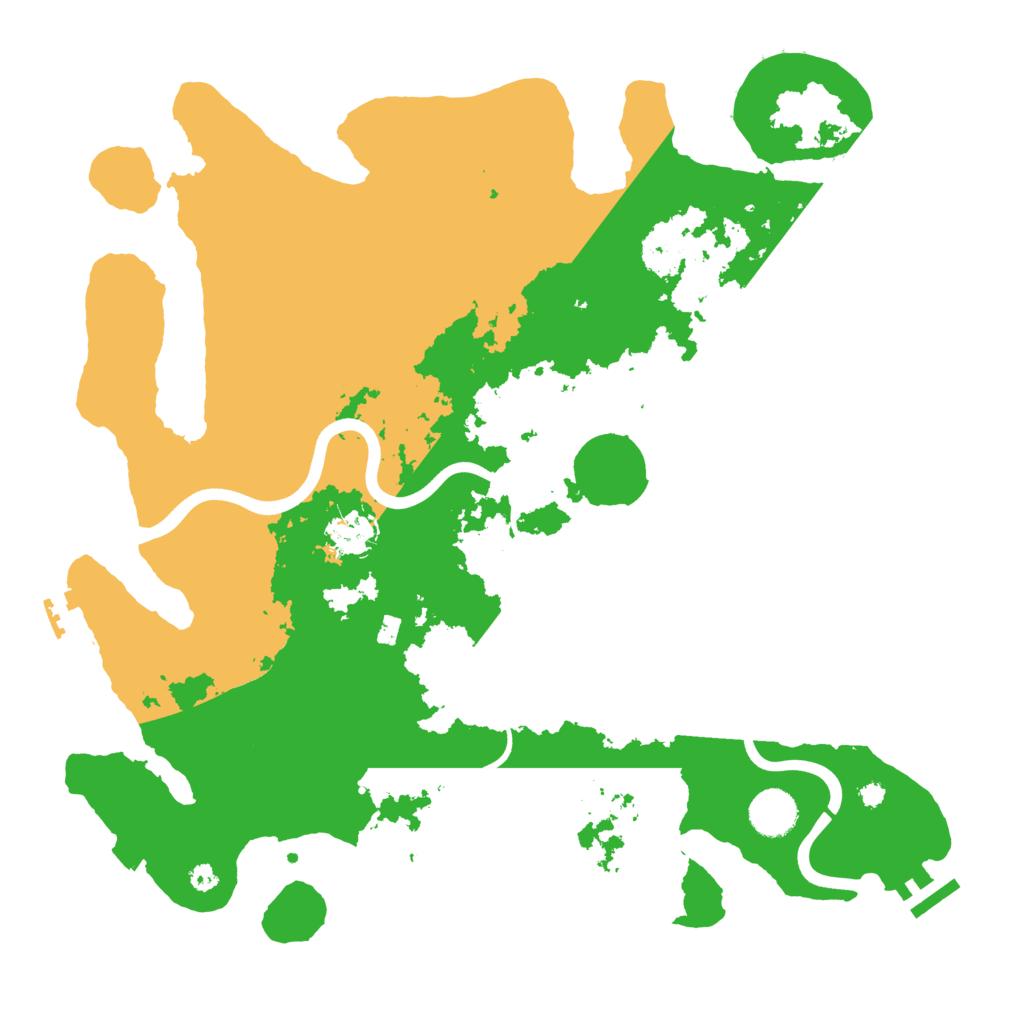 Biome Rust Map: Procedural Map, Size: 3800, Seed: 1699881131