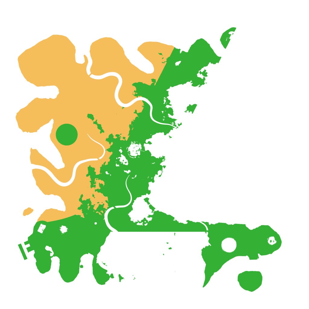 Biome Rust Map: Procedural Map, Size: 3750, Seed: 757158796