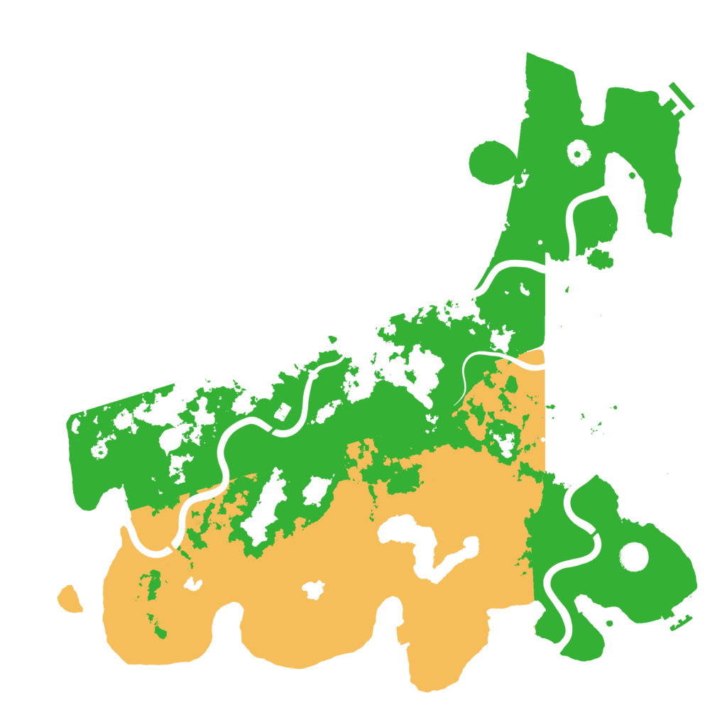 Biome Rust Map: Procedural Map, Size: 4500, Seed: 1927