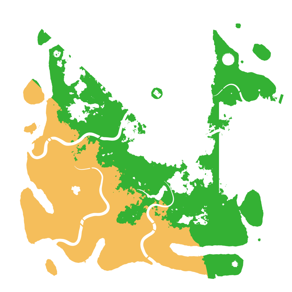 Biome Rust Map: Procedural Map, Size: 4250, Seed: 21793