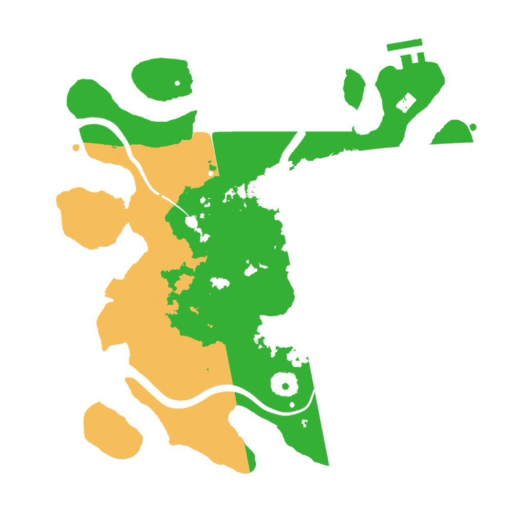 Biome Rust Map: Procedural Map, Size: 3000, Seed: 899951906