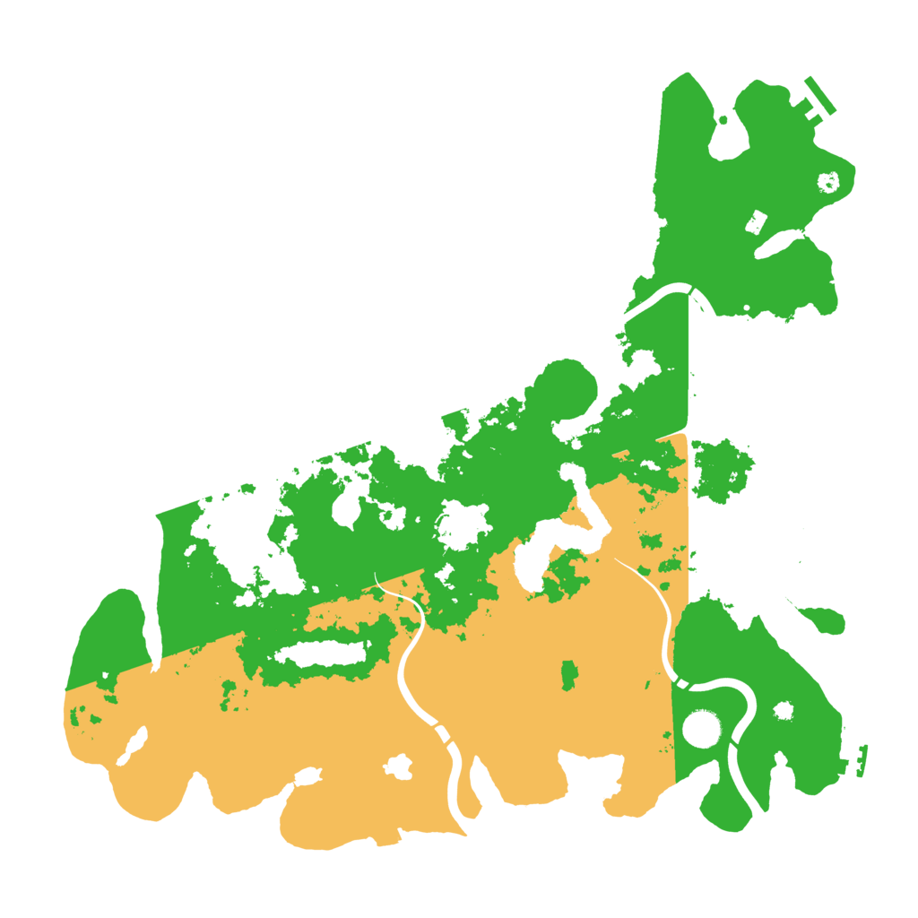 Biome Rust Map: Procedural Map, Size: 4250, Seed: 1116621056