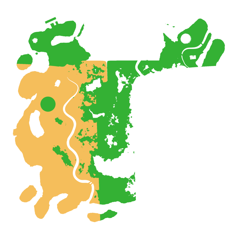Biome Rust Map: Procedural Map, Size: 4250, Seed: 2096019058