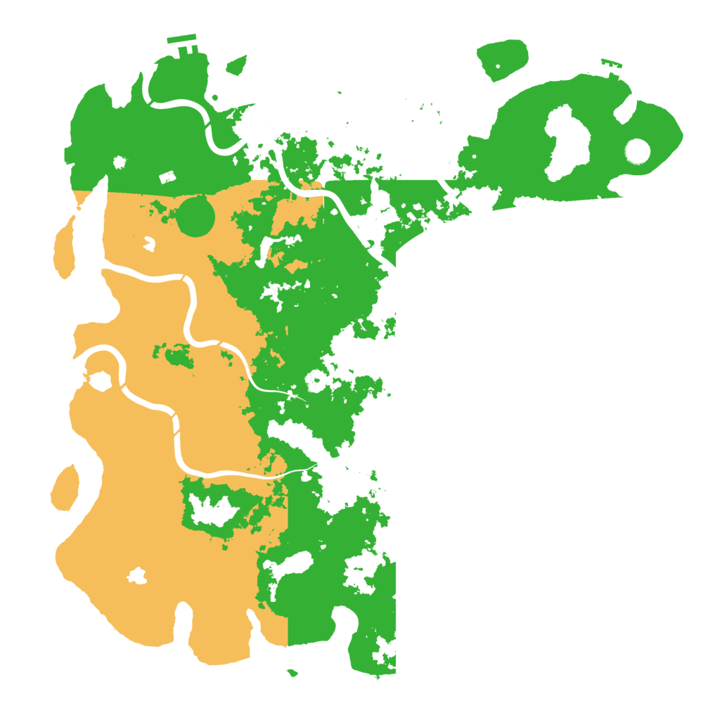 Biome Rust Map: Procedural Map, Size: 5000, Seed: 463812032