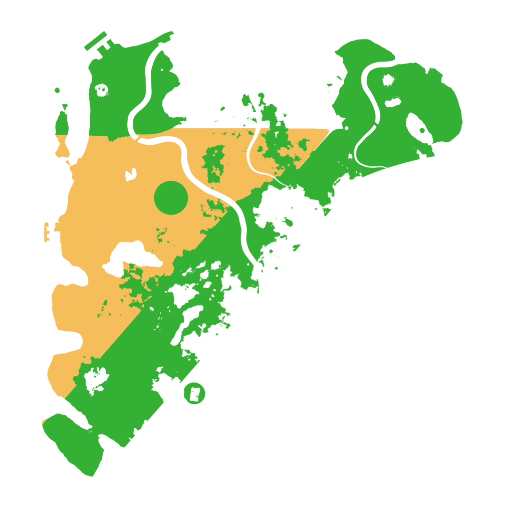 Biome Rust Map: Procedural Map, Size: 4000, Seed: 63851006