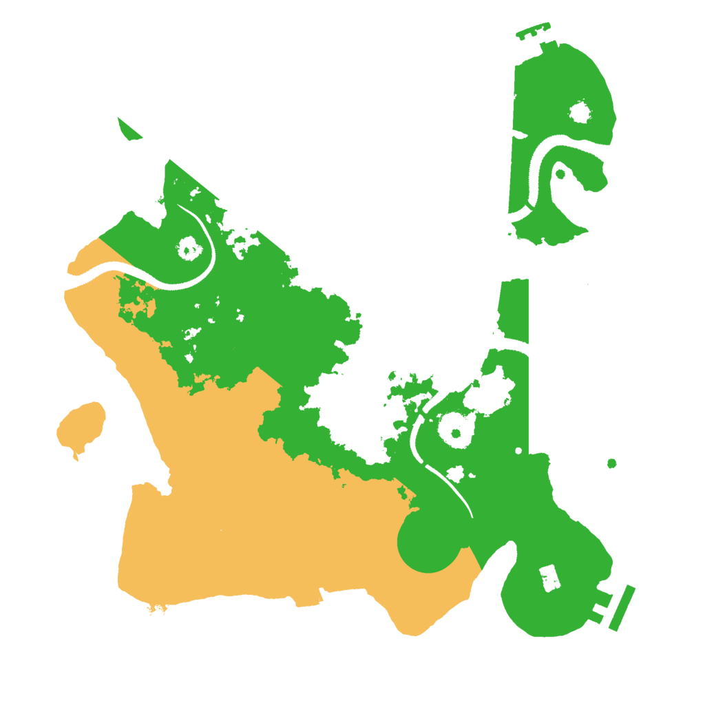 Biome Rust Map: Procedural Map, Size: 3000, Seed: 1641