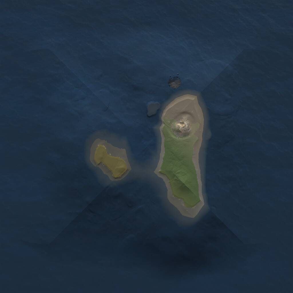 Rust Map: Procedural Map, Size: 1000, Seed: 1321659228, 1 Monuments