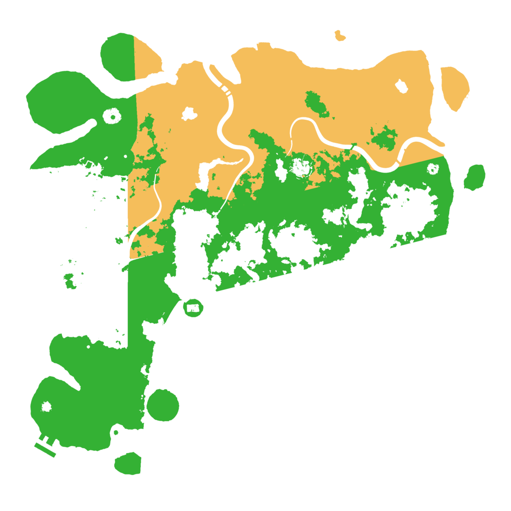 Biome Rust Map: Procedural Map, Size: 4500, Seed: 124613338