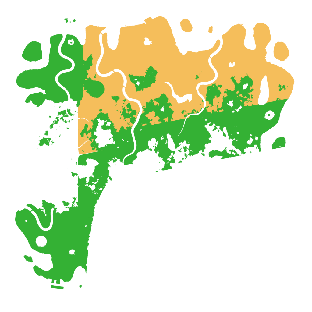 Biome Rust Map: Procedural Map, Size: 5000, Seed: 113196328