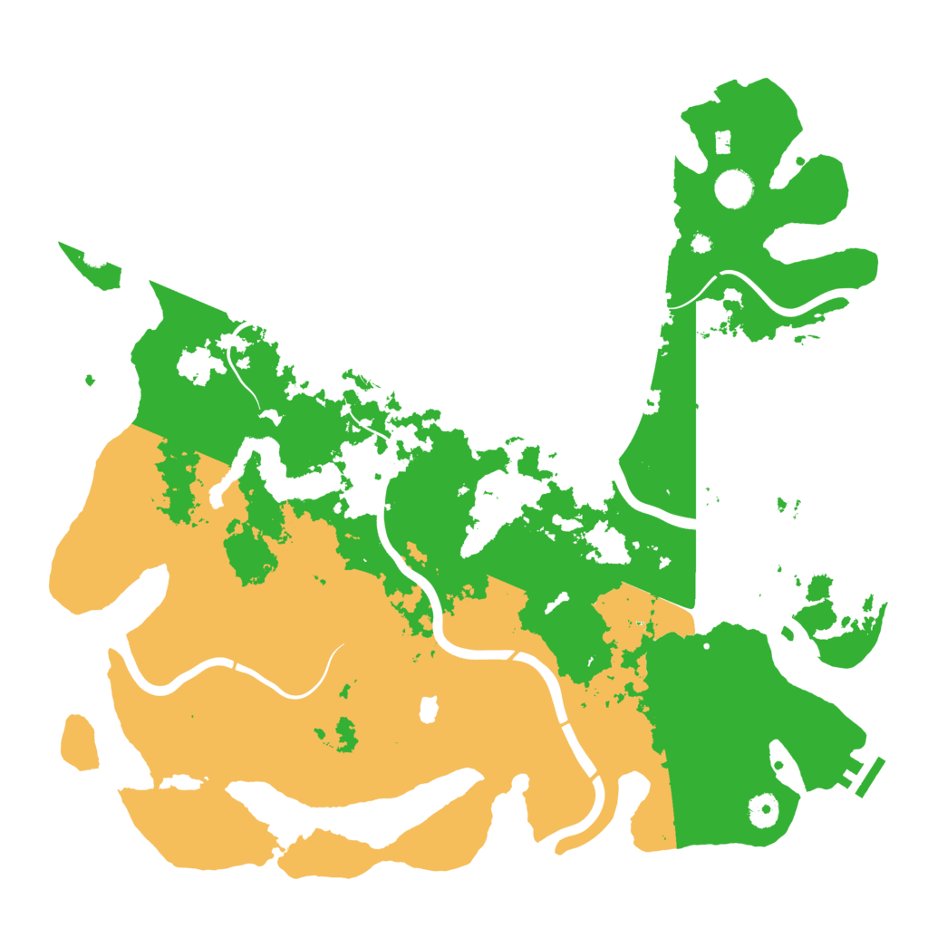 Biome Rust Map: Procedural Map, Size: 4250, Seed: 1407599940