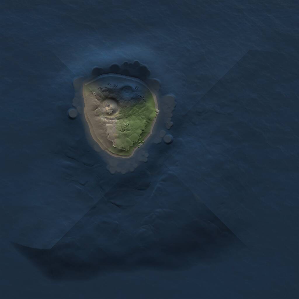 Rust Map: Procedural Map, Size: 1000, Seed: 1388288969, 1 Monuments