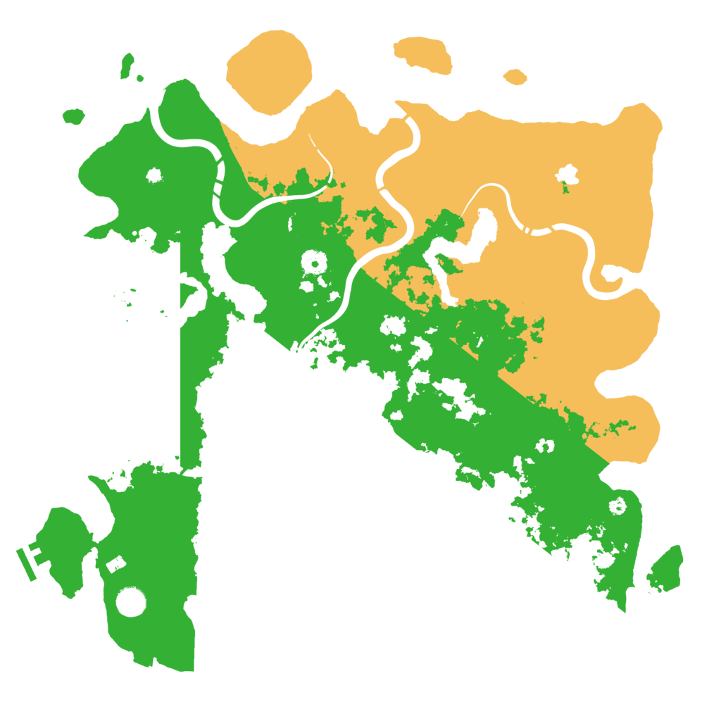 Biome Rust Map: Procedural Map, Size: 4250, Seed: 1990680590