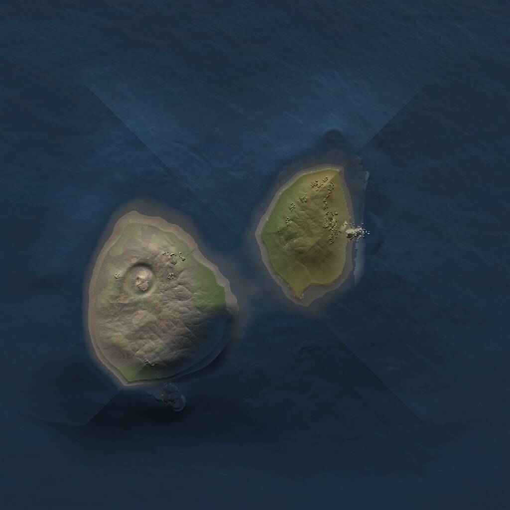 Rust Map: Procedural Map, Size: 1000, Seed: 34305229, 1 Monuments