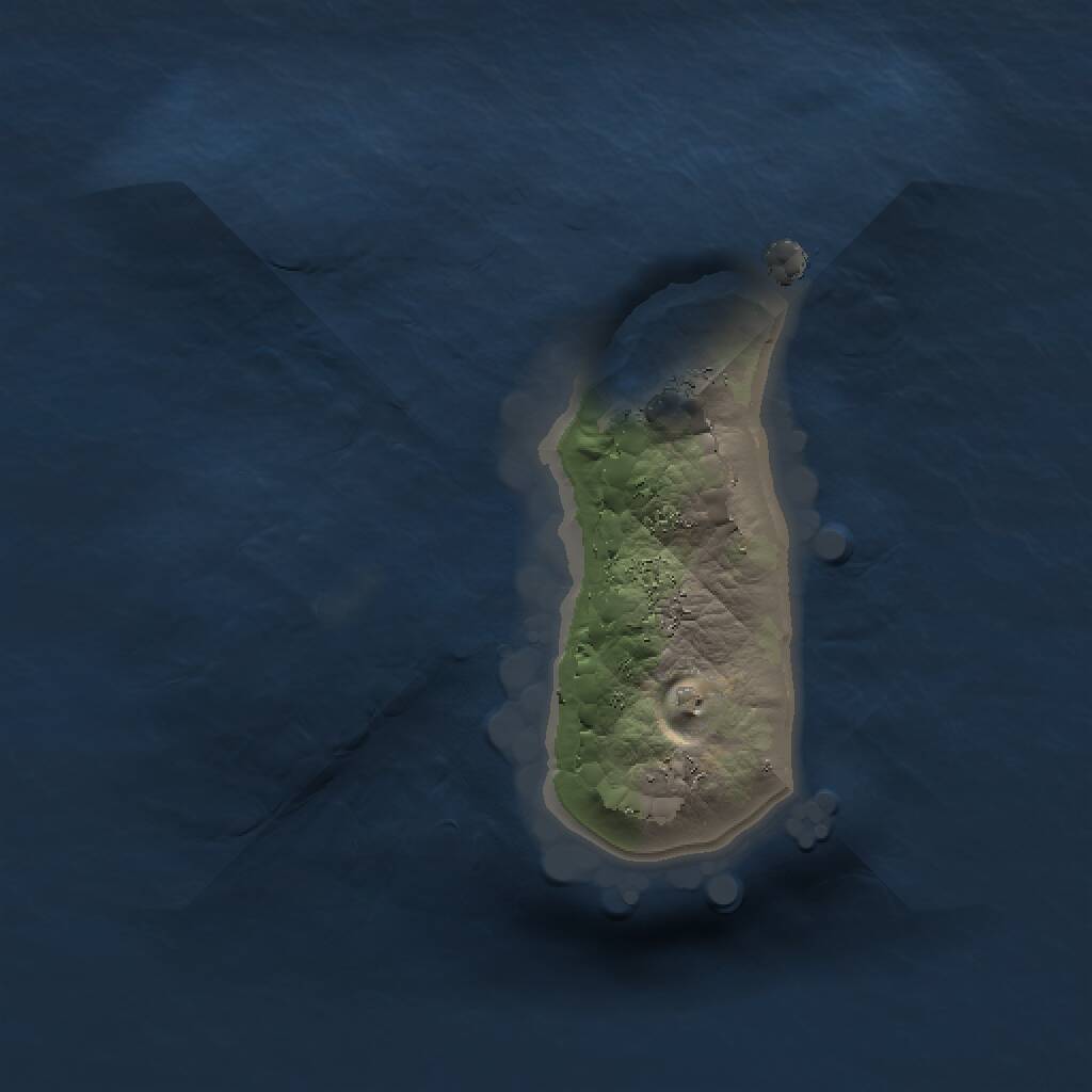 Rust Map: Procedural Map, Size: 1000, Seed: 188502929, 1 Monuments