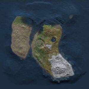 Thumbnail Rust Map: Procedural Map, Size: 1750, Seed: 137986088, 3 Monuments